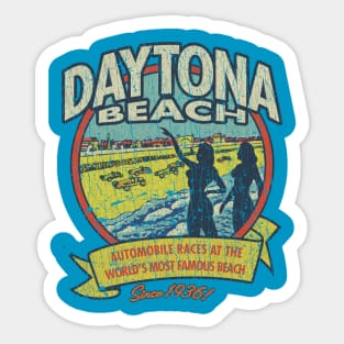 Daytona Beach Automobile Races 1936 Sticker